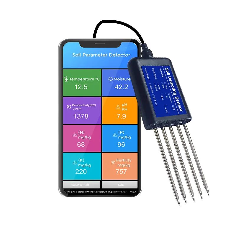Moisture Meter Plant - 2026 TR-300 8-in-1 Soil Moisture Meter