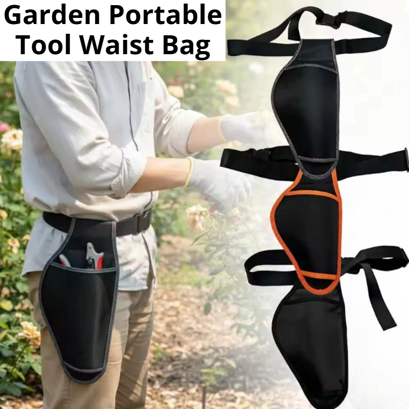 Essential Gardening Tools - Garden Electric Pruning Shear Waist Bag