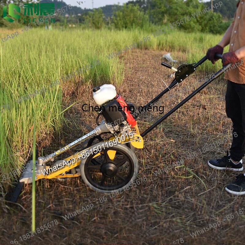 Gardening Tools Cutter - Hand-Pushed Lawn Mower Multifunctional Four Stroke