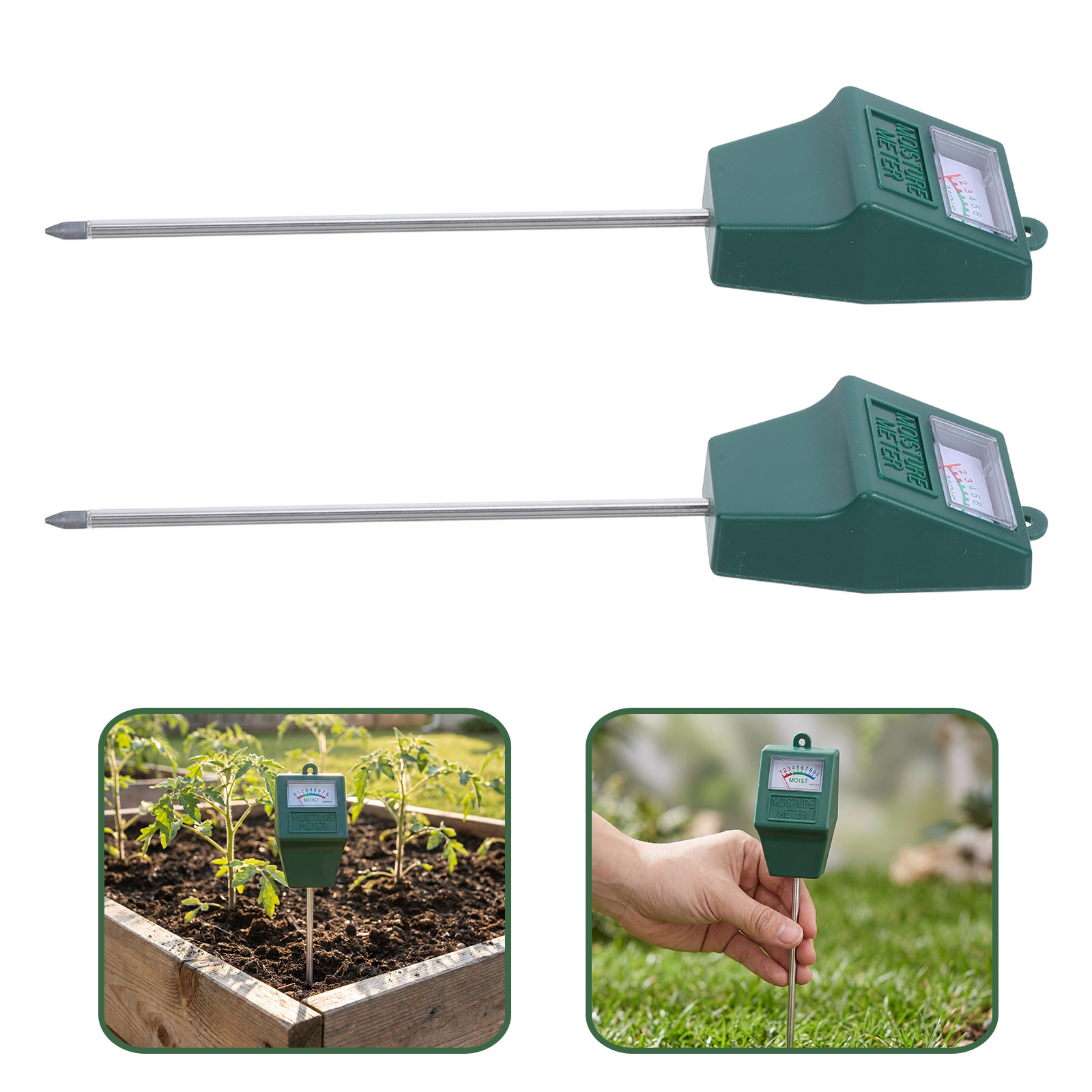 Moisture Meter Plant - 6Pcs Soil Moisture Meter Analog Garden
