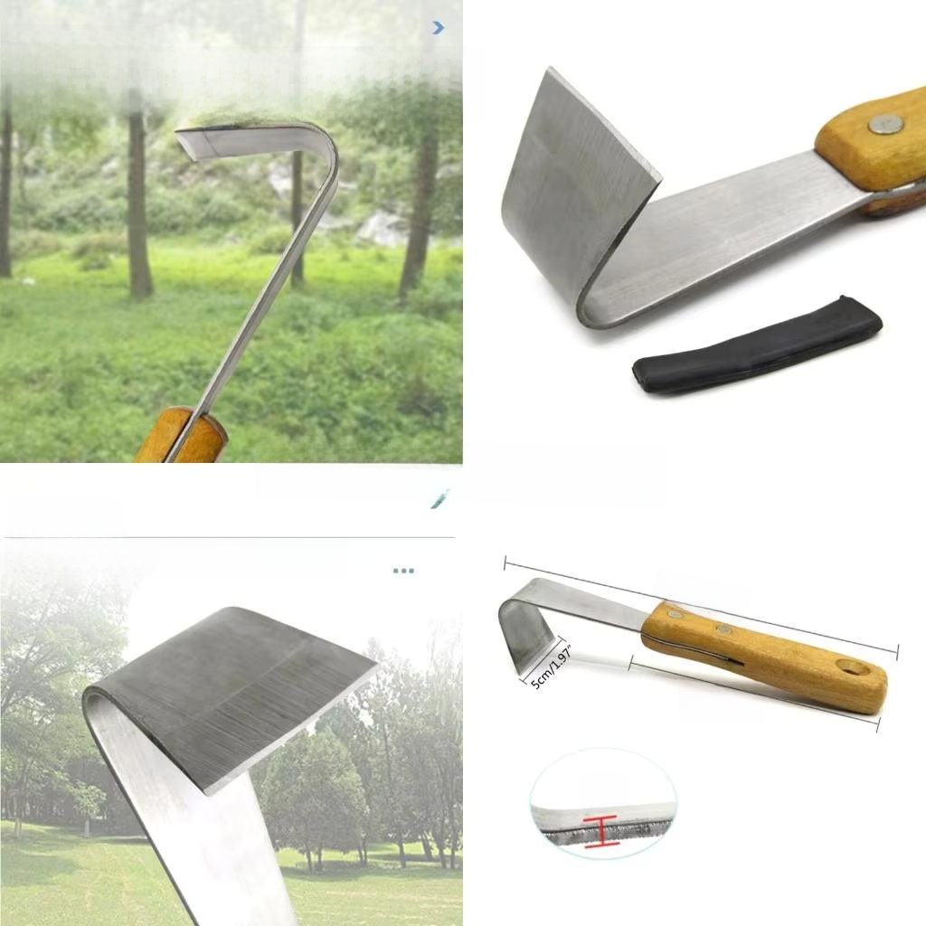Gardening Tools Drawing - D84F Tool Bark Tree Peeler Draw