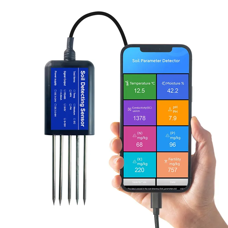 2026 TR-300 8-in-1 Soil Moistu - Moisture Meter Plant ulasan dan harga