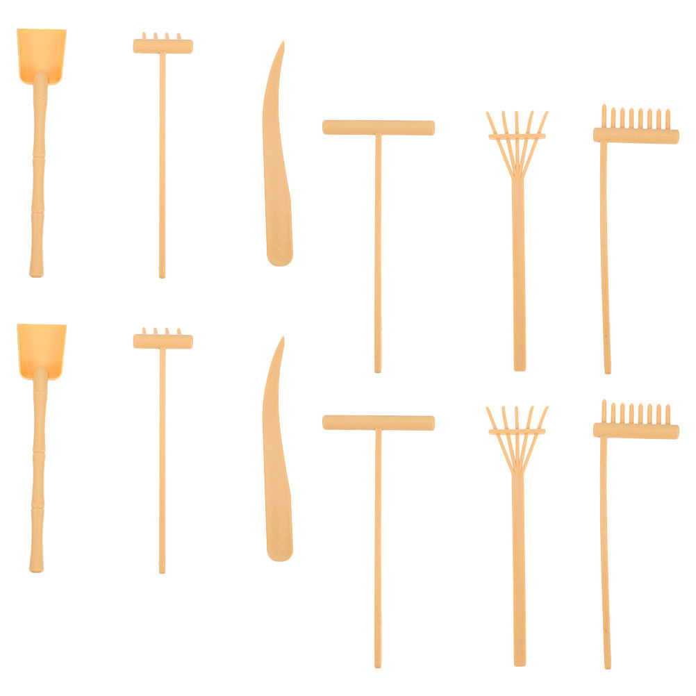 2Sets Sand Table Rake Set Zen  - Gardening Tools Drawing ulasan dan harga