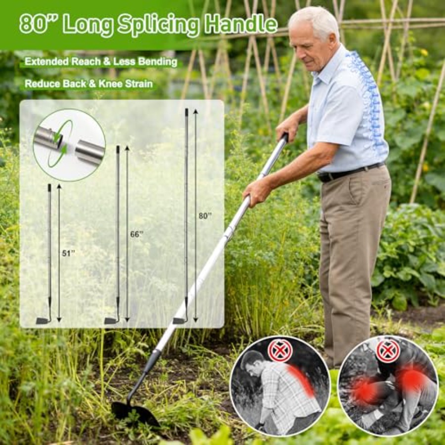 Garden Hoe for Weeding, Heavy  - Gardening Tools Drawing ulasan dan harga