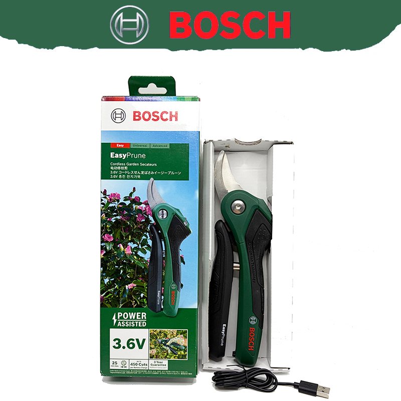 Bosch Wireless electric garden - Pruning Shears ulasan dan harga