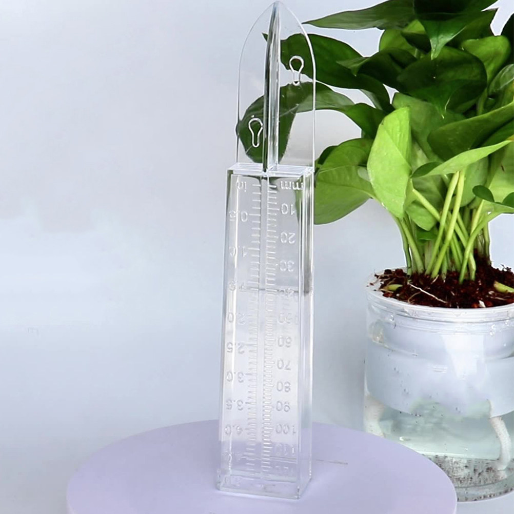 6Pcs Rain Gauge Plastic Outdoo - Gardening Yard Tools ulasan dan harga