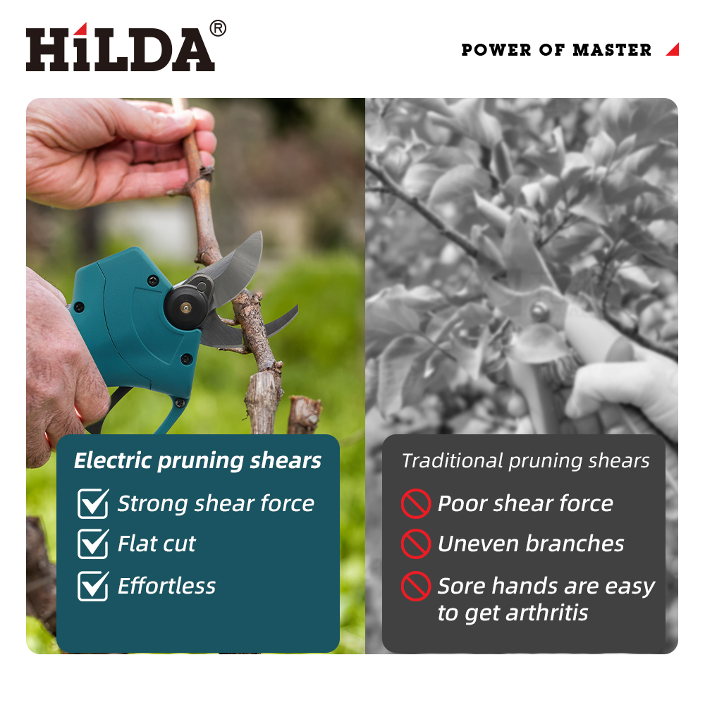 HILDA 18V Brushless Cordless E - Essential Gardening Tools ulasan dan harga