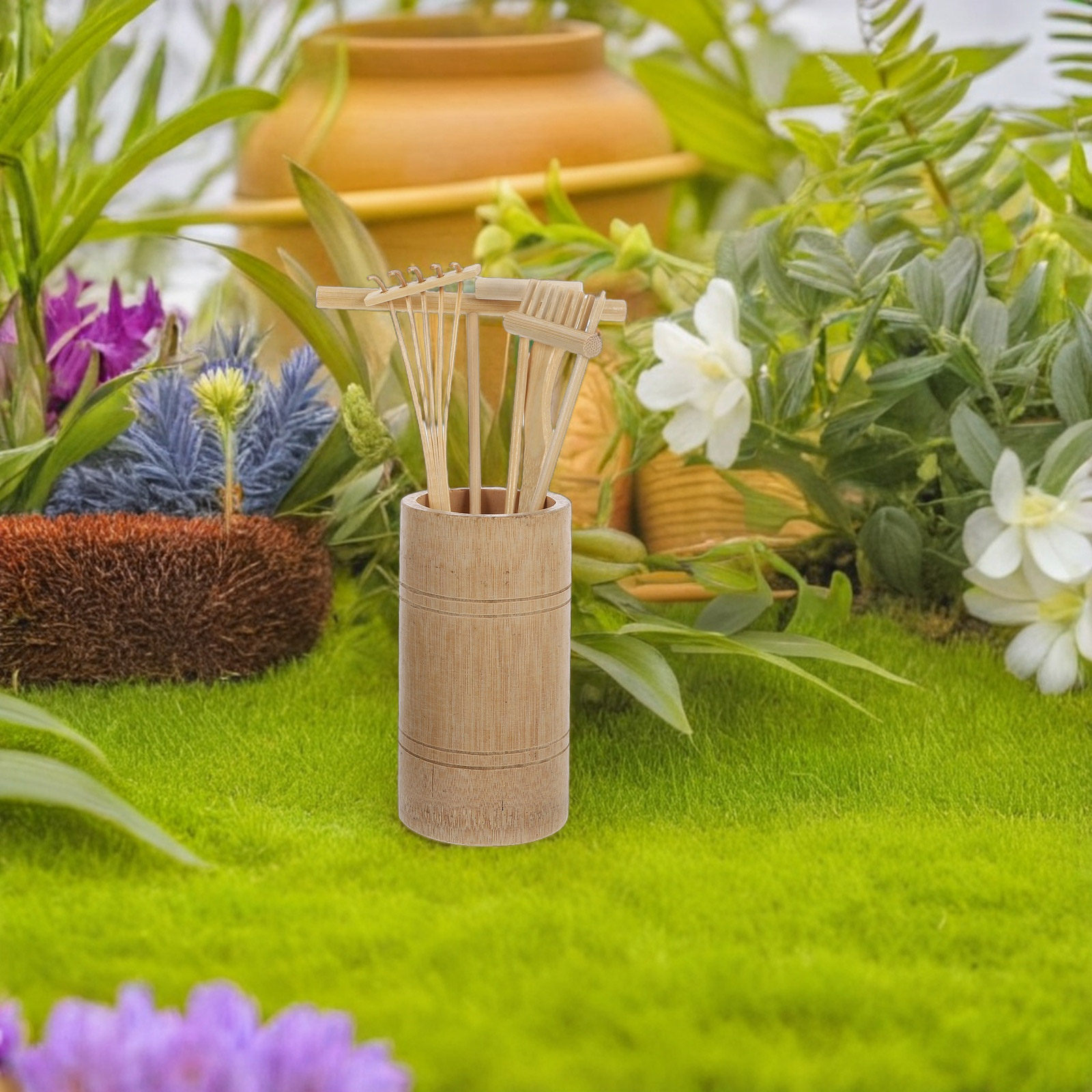 1Set Zen Sand Garden Rake Kit  - Gardening Tools Kit ulasan dan harga