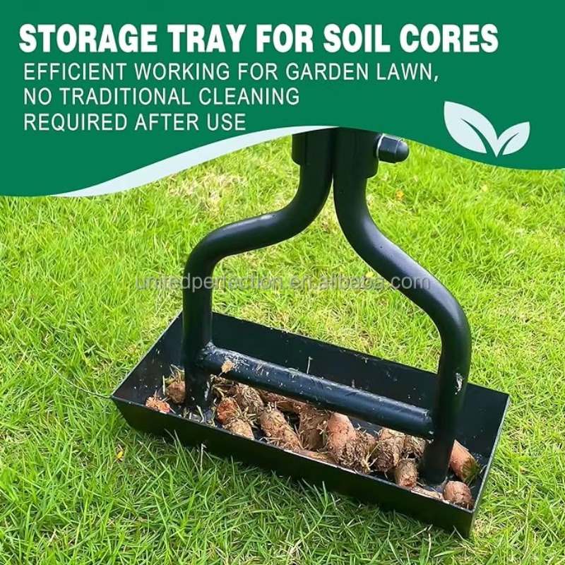 Manual Lawn Aerator Manual Cor - Gardening Yard Tools ulasan dan harga