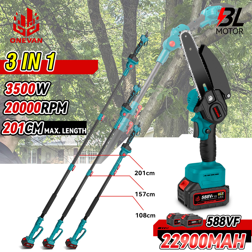 Brushless Electric Long Reach  - Pruning Shears ulasan dan harga