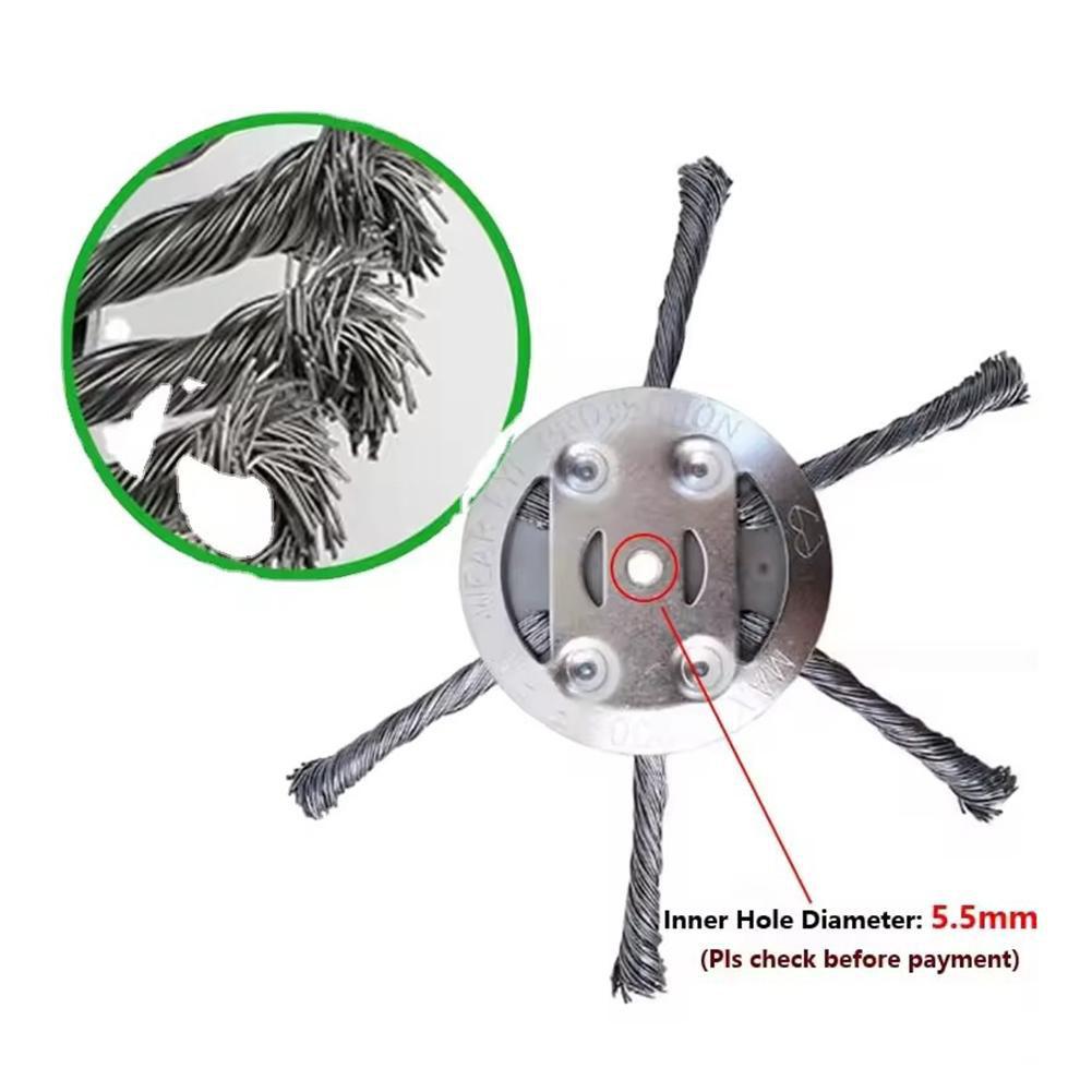 Universal Brush Cutter Head 6/ - Essential Gardening Tools ulasan dan harga
