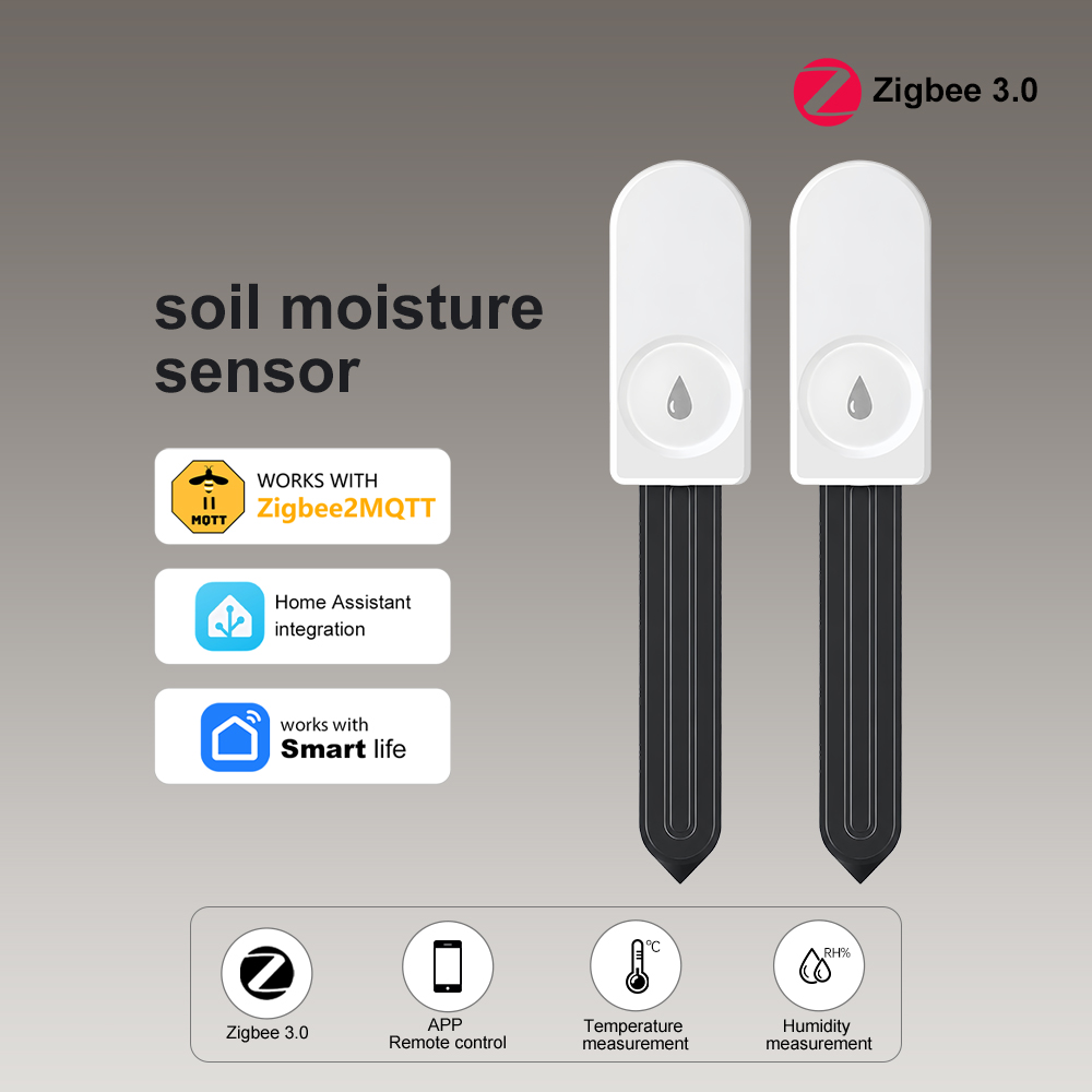 ZigBee Soil Moisture Tester Hu - Moisture Meter Plant ulasan dan harga