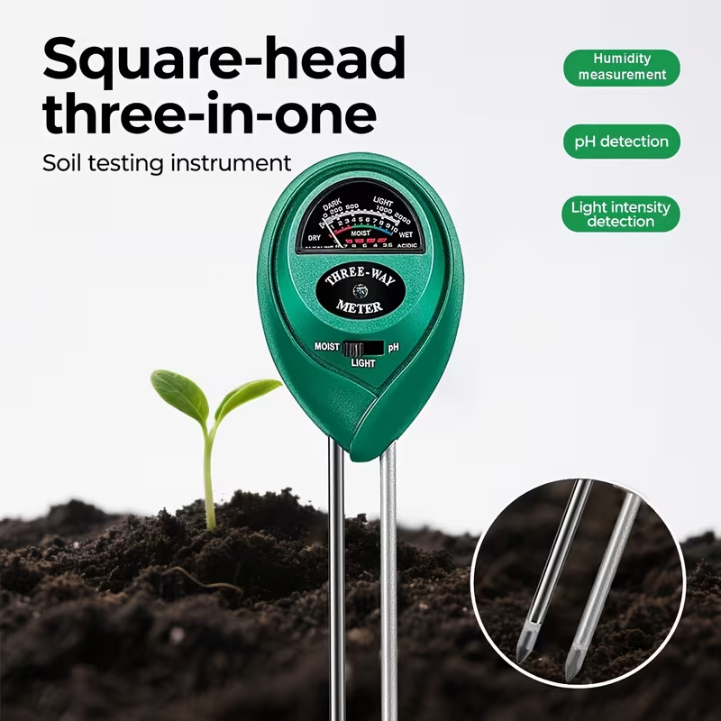 3-in-1 Soil Tester (Moisture,  - Moisture Meter Plant ulasan dan harga