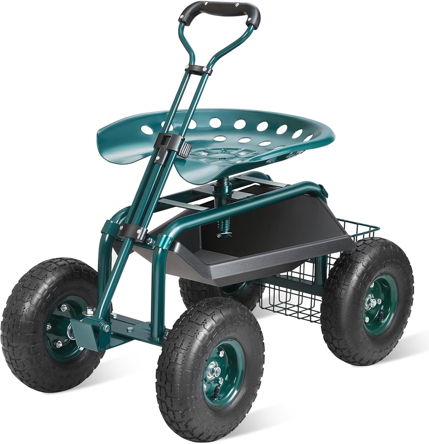 Garden Cart Rolling Workseat w - Gardening Yard Tools ulasan dan harga